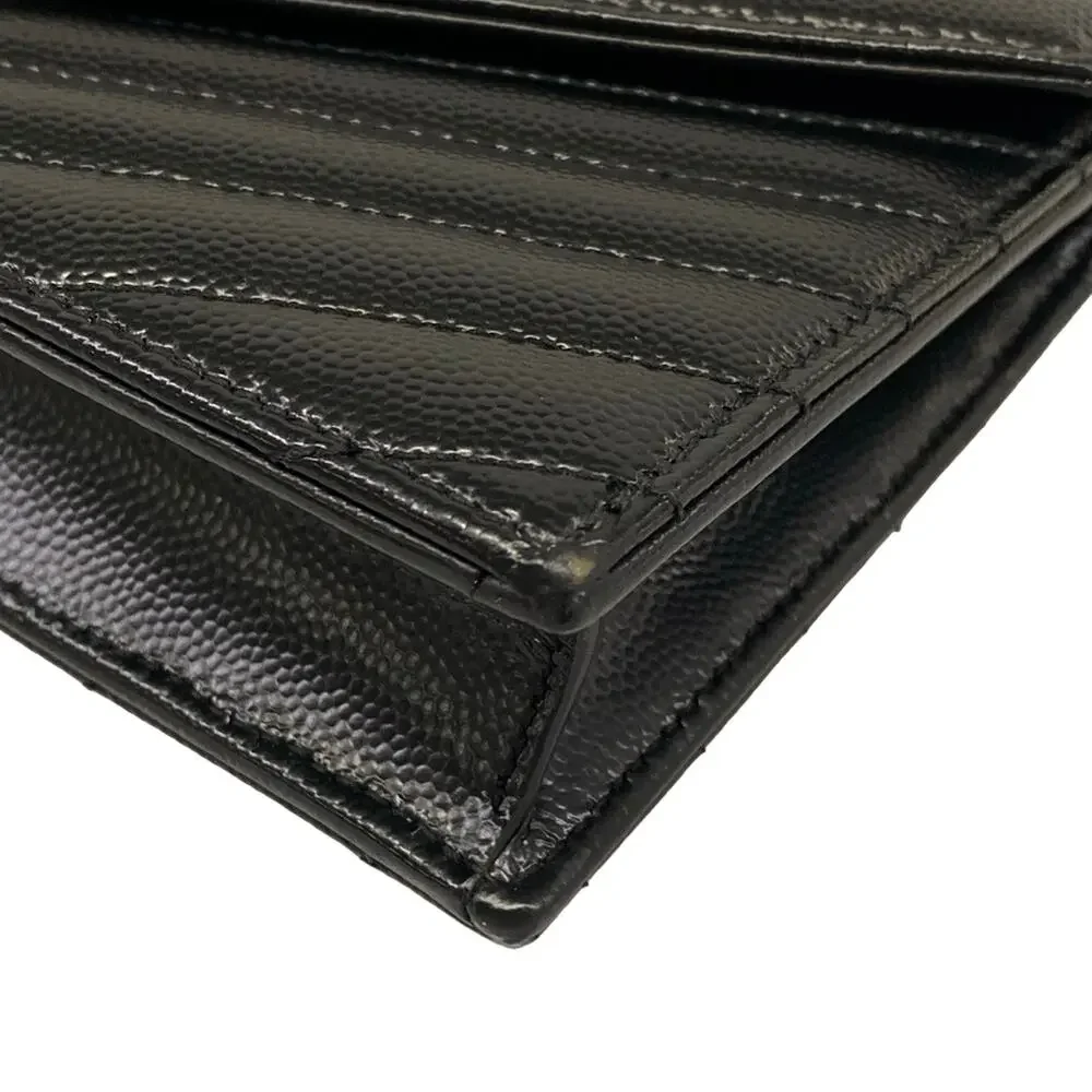 Saint Laurent PARIS Cassandra Envelope Chain Wallet Other Style Wallet 695108
